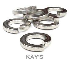 SPRING WASHERS ZINC PLATED SQUARE COIL LOCK M3 M4 M5 M6 M8 M10 M12 M14 M16 M20