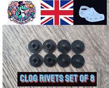 4x Sets Replacement Rivets Buttons To Fix Crocs Clogs Cheapest Fast ⚡ Delivery🚚