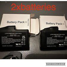 Rechargable 7.4v 2200MAH Batteries X2 With Dual Universal Charging Plug 